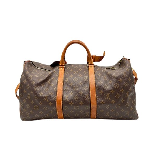 Louis Vuitton Monogram Keepall Bandouilere 50 Travel Bag - Picture 2 of 15